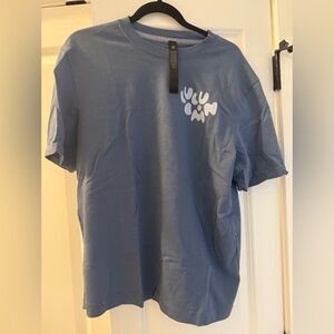 lululemon athletica Blue Short Sleeve Tee